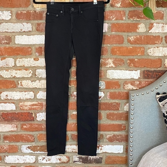 Rag & Bone Black Plush Leggings size 25 - Picture 2 of 8